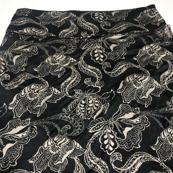 Skirt Women's Black Brown Face Cream Reversible Black Active Yoga- - Picture 2 of 5